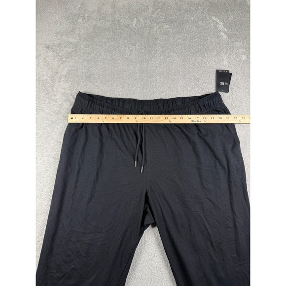 NWT ID Ideology Women's Plus Size Casual Jogger Sweatpants Black 2X - Picture 4 of 10
